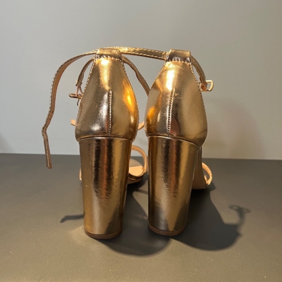 Lulus heels rose gold womens size 7.5 - Picture 3 of 6